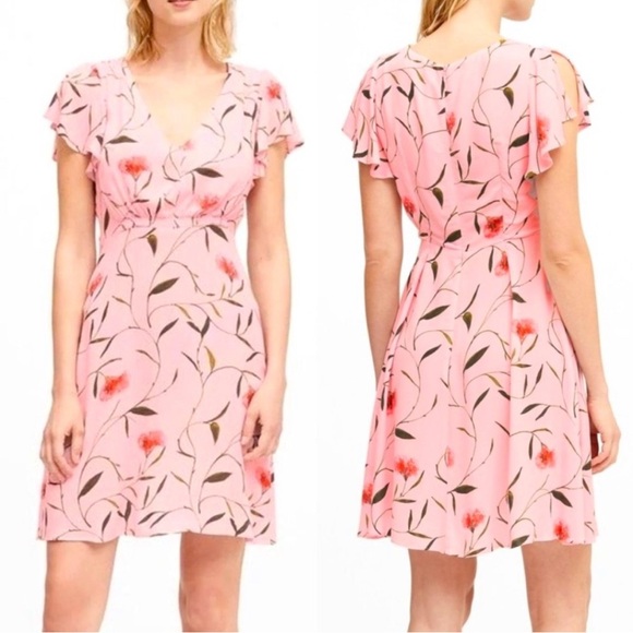 Banana Republic Dresses & Skirts - Banana republic split sleeve floral midi dress EUC